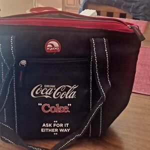 Igloo Black and Red Coca-Cola Cooler Bag